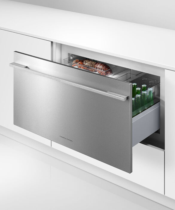 FBITE Autokühlschränke Mini-Kühlschränke mit unsichtbarem Griff und Rollen,  Doppeltüren und doppelter Aufbewahrung, Gefrieren und Kühlen mit doppelter  Steuerung : : Sport & Freizeit